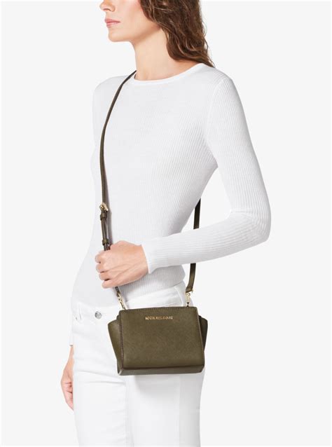 selma mini saffiano leather crossbody michael kors toronto|MICHAEL Michael Kors Selma Mini Saffiano Leather Crossbody .